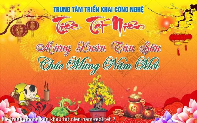 file tranh phong san khau tat nien nam moi tet 2